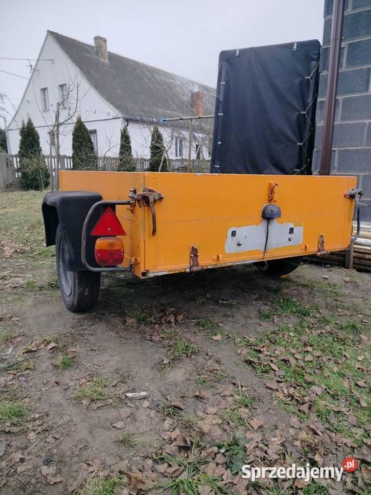 Sprzedam przyczepki samochodowe z dokumentami Rok produkcji 1999 wielkopolskie Wieczyn