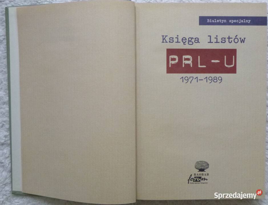 Księga listów PRLu cz 13