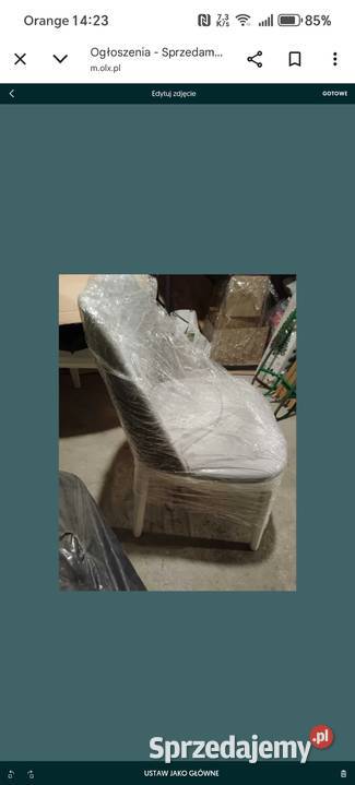 Sprzedam krzesła tapicerowane i stół kawowy Bielsko-Biała