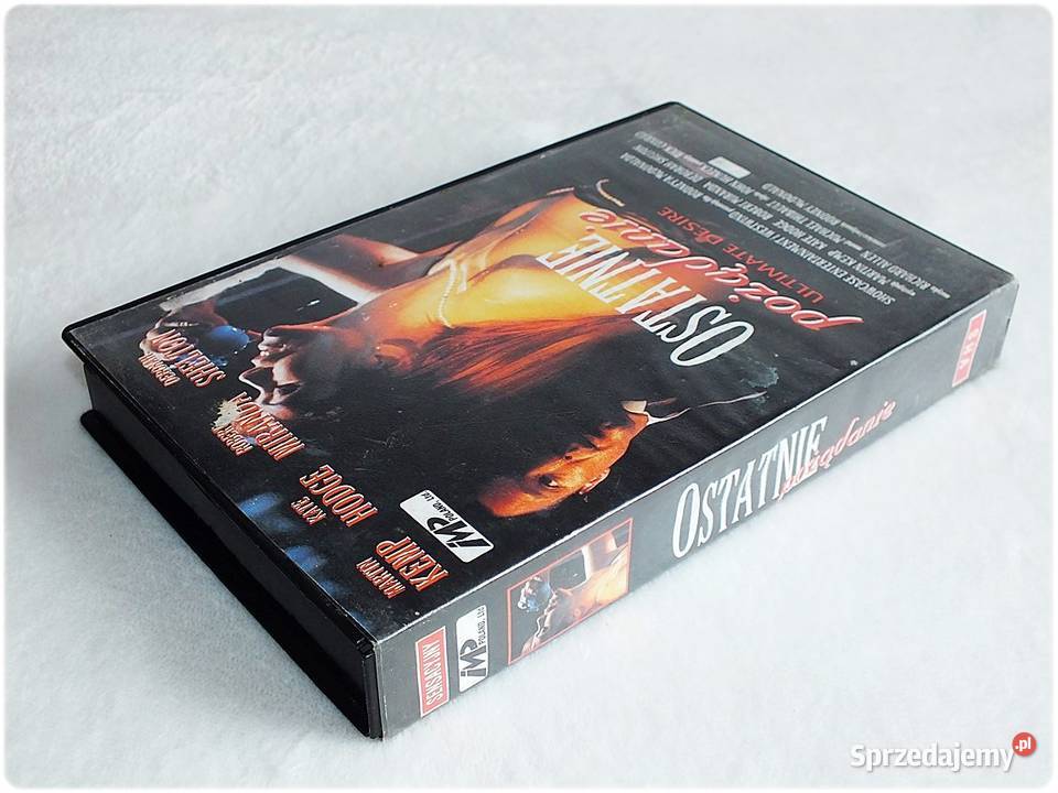 Kaseta VHS Ostatnie Pożądanie Film na Video Żary