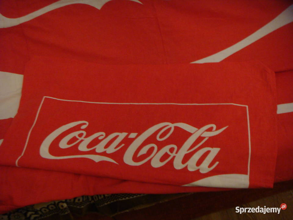 CocaCola oryginalna pościel 2 częściowa z 1986 r Prochowice sprzedam
