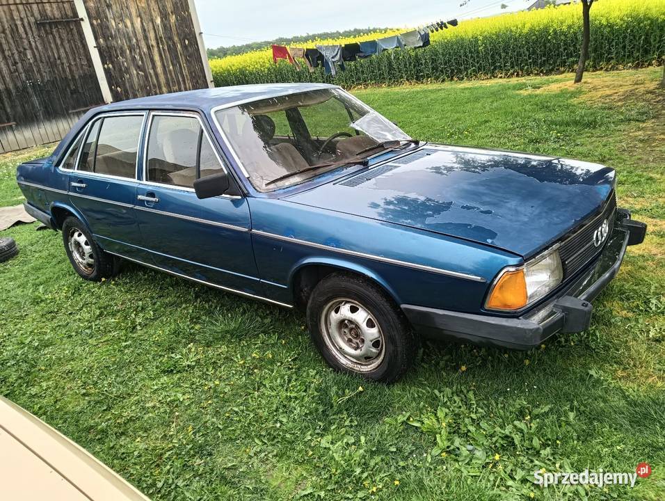 Dwie Audi 100C2 lubelskie