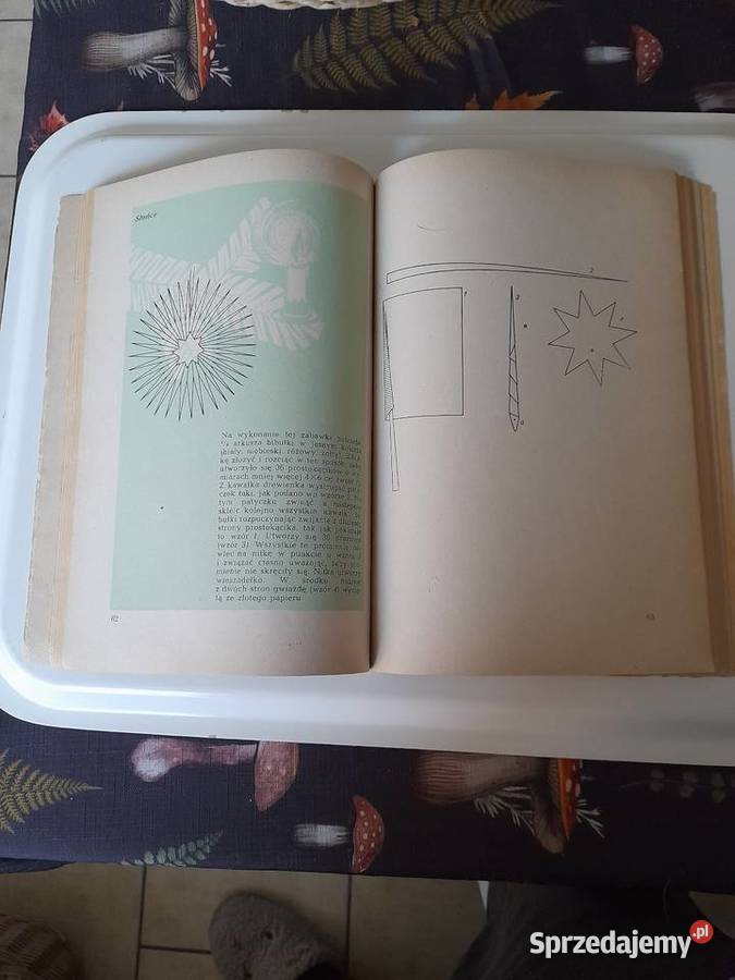 Sprzedam książkę Ozdoby choinkowe z 1957r Poznań
