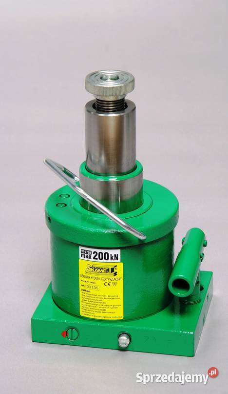 Podnośnik Hydrauliczny D20T Niski Dwutłokowy Brzesko