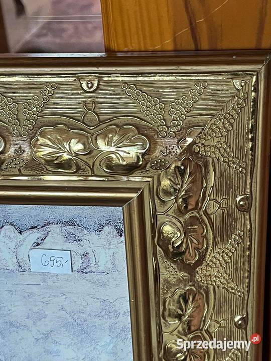 Obraz malowany na płótnie Dzban z kwiatami Malarstwo pomorskie Gdańsk