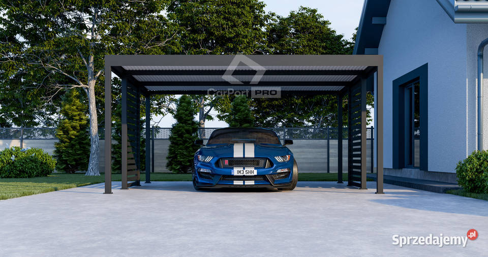 CarPort PREMIUM Wiata samochodowa 5x5 Antracyt Bochnia sprzedam