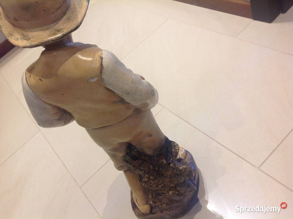 Figurka Chłopca 50 Stara beżowy lubuskie Nowa Sól