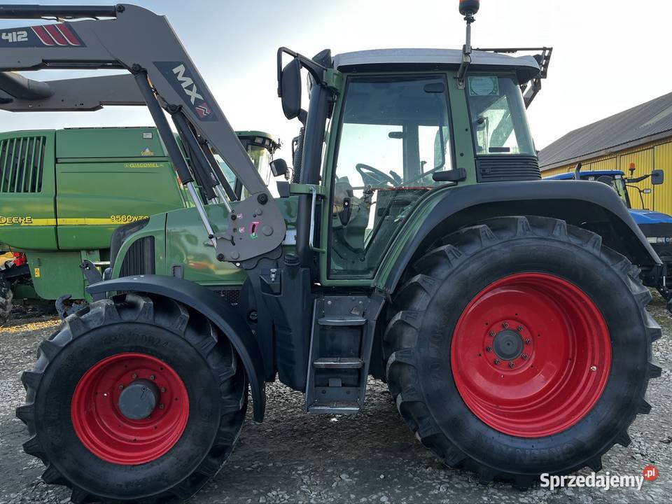 Fendt 411 Vario Com 3 TMS Ładowacz Czołowy MX lubelskie Niedrzwica Duża sprzedam
