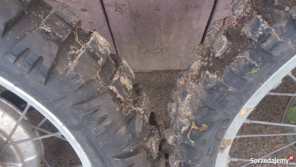 koła motocyklowe kpl z oponami nowe opony suzuki Tuliszków sprzedam