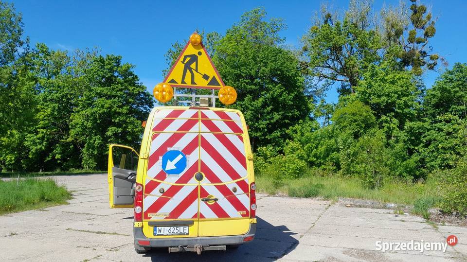 Volkswagen Crafter 2013r brygadówka roboty Napęd tylna oś Olecko sprzedam