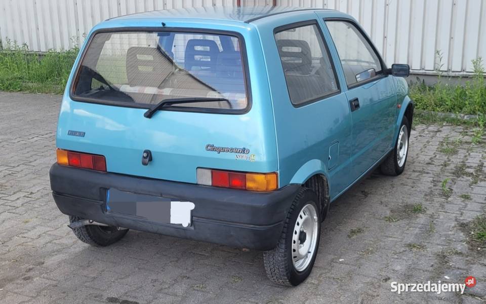 Fiat Cinquecento 700 doinwestowany manualna mazowieckie Warszawa