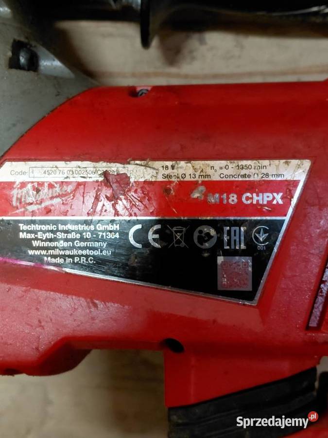 Młotowiertarka milwaukee Sandomierz