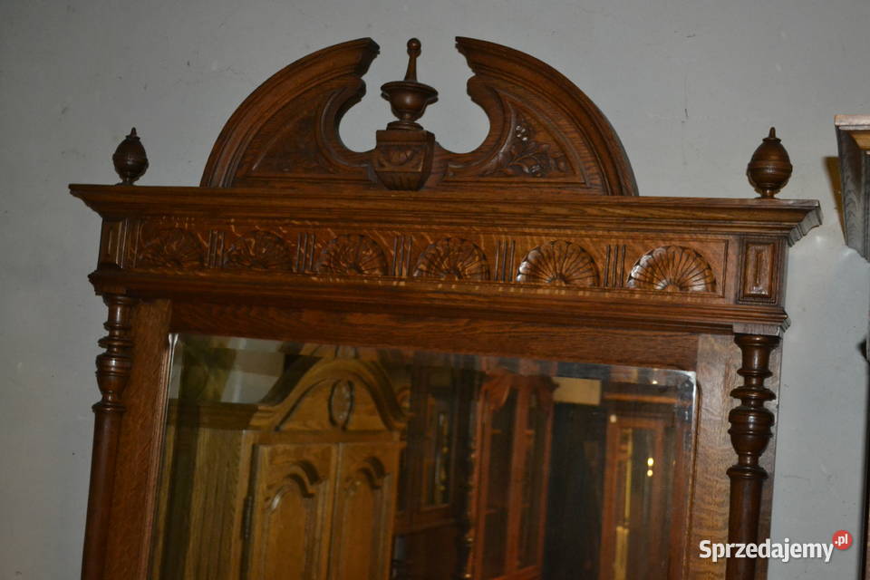 toaletka neorenesansowa . 1900 . dąb