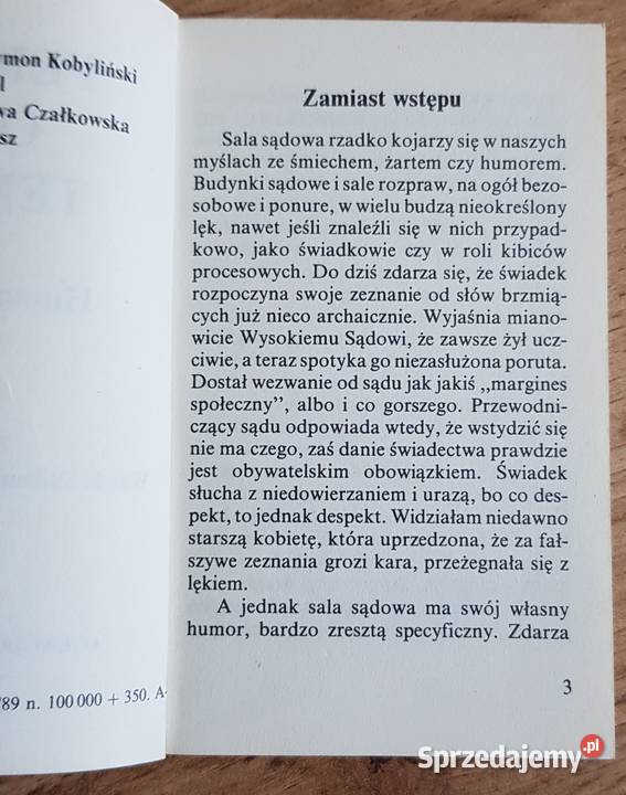 Perskie oko Temidy Humor sądowy Jaworzno