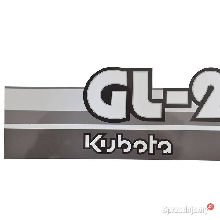 Naklejki Kubota GL29 Tajęcina