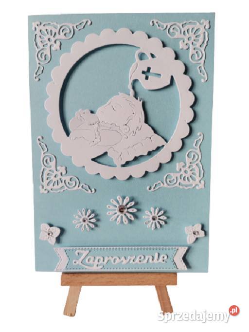 Zaproszenia Chrzest Święty Chłopiec Dziecko Na Poznań