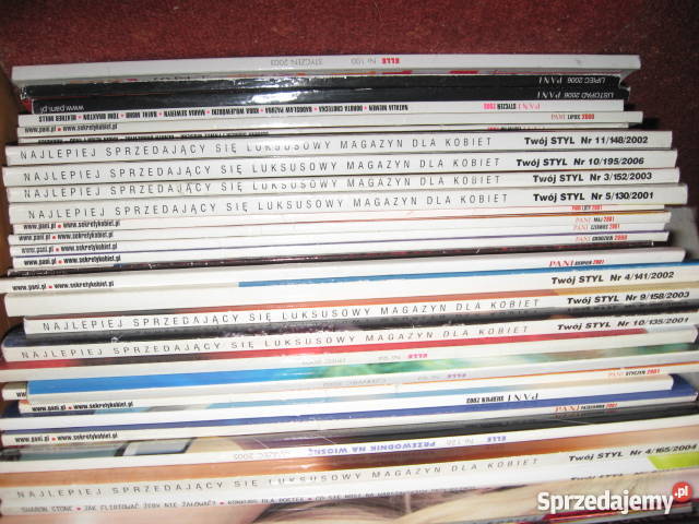 czasopisma wnętrzarskie Twój Styl Pani Elle Lublin sprzedam