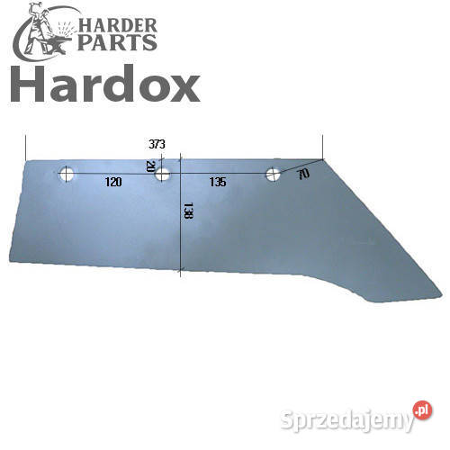 Lemiesz 300hektarów HARDOX 969007P 12121 do Suwałki