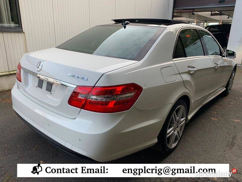 2011 MercedesBenz E 220 Avantgarde AMG Package diesel Warszawa sprzedam