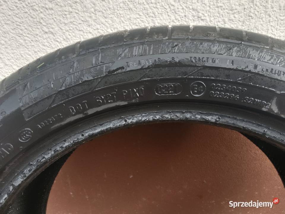 Opony 17 Continental letnie sprzedam