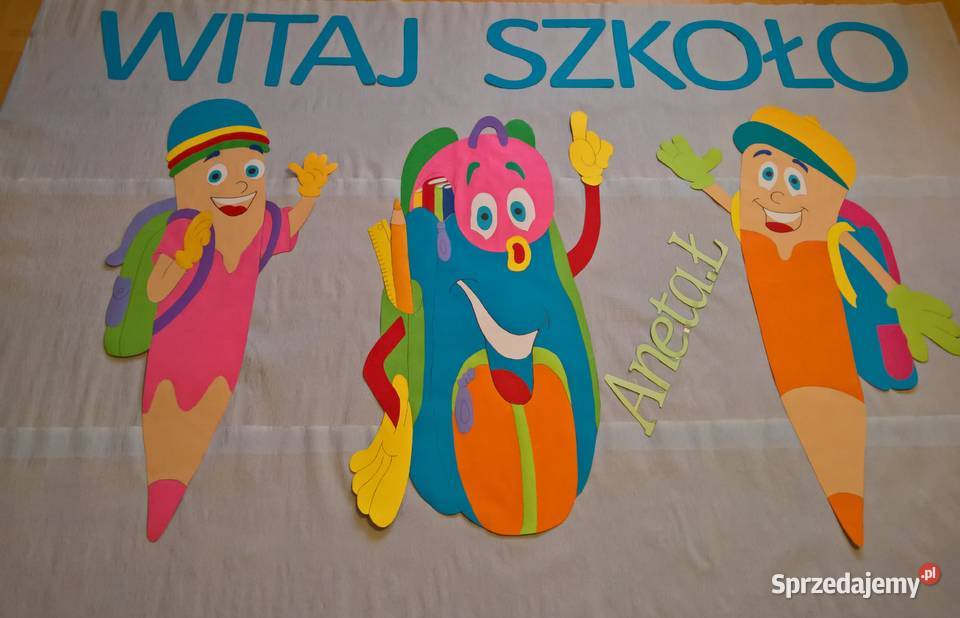 Dekoracje na Rozpoczęcie roku szkolnego z Garwolin sprzedam