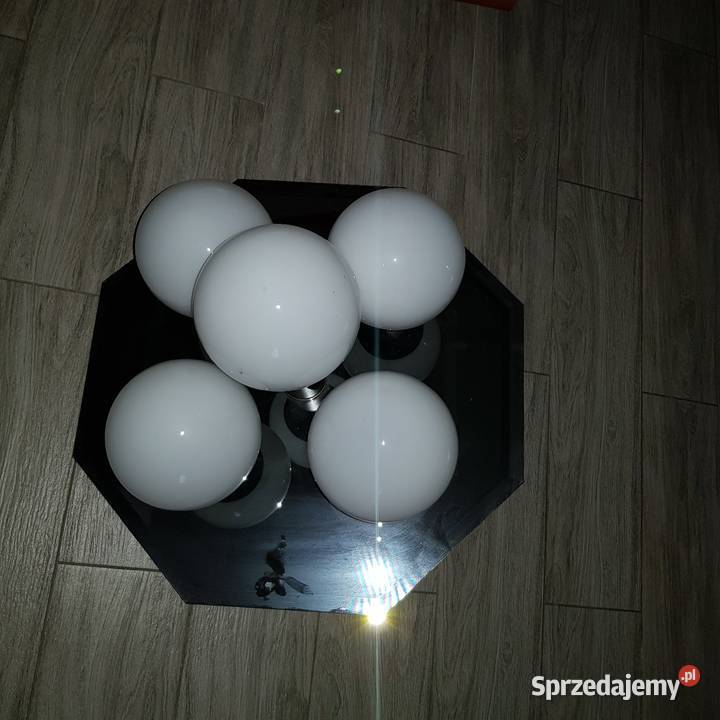 Zyrandol lampa wiszaca lustro bańki kule stylowy Dom i Ogród Misie