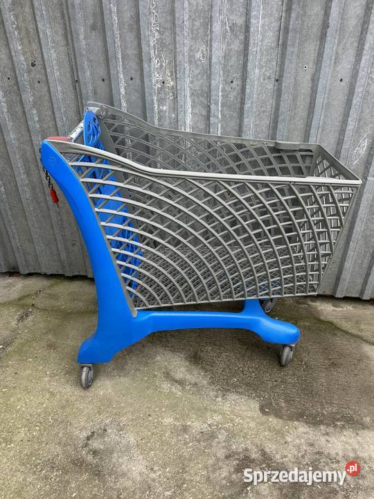 Wózek sklepowy zakupowy 210 litrów plastikowy sprzedam