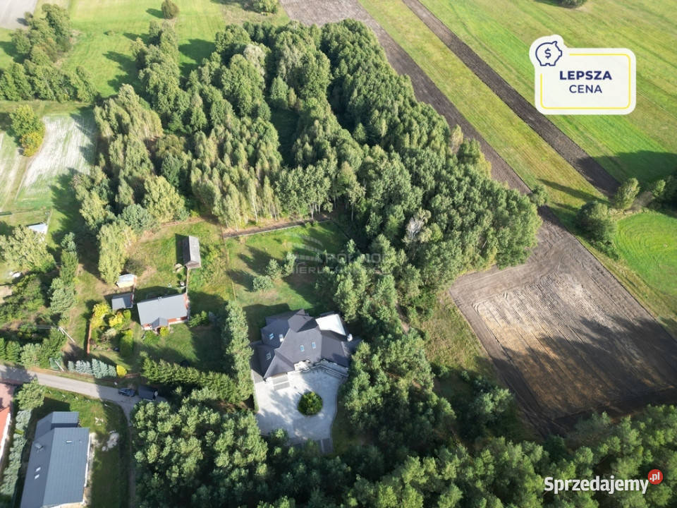 Prestiżowy dom z poddaszem antresolą i kinem garaż Łazy sprzedam