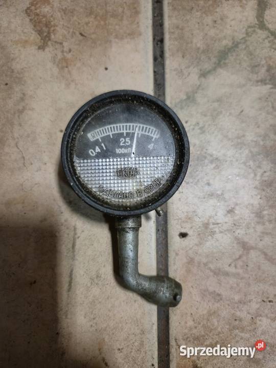 Ciśnieniomierz do kół Fiat PRL Dąbrowa Górnicza