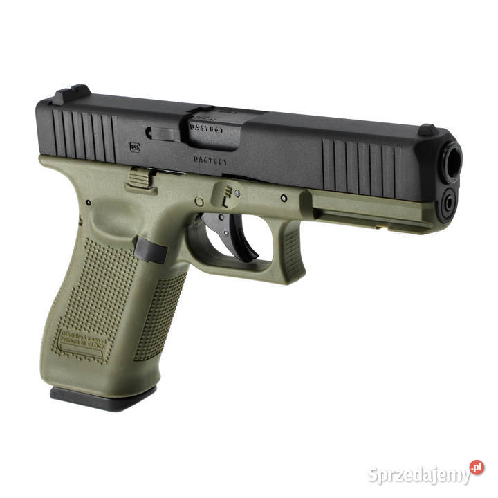 Pistolet wiatrówka Glock 17 gen 5 45 mm zielony Warszawa