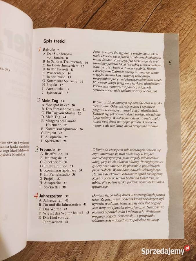 Der Die Das Neu podręcznik j niemiecki kl V nowy