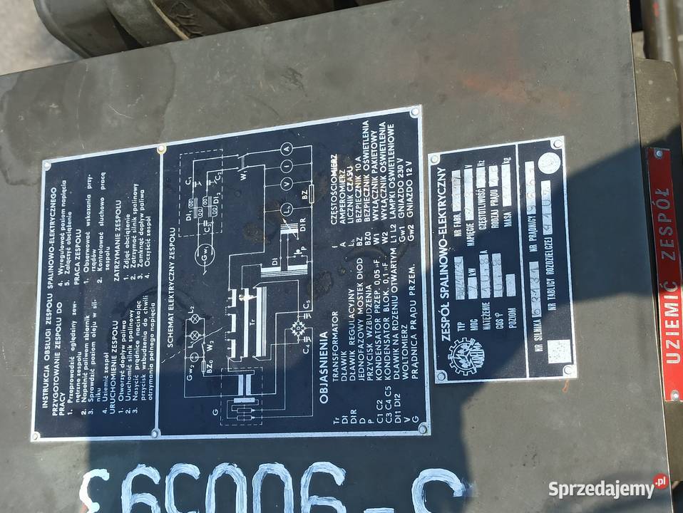 Agregat prądotwórczy PAB 2kw Skierniewice