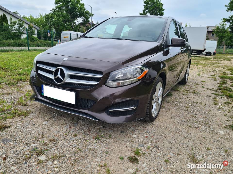 Mercedes B250 4matic 20 benzyna Automat Skóry podgrzewane fotele Olsztyn sprzedam