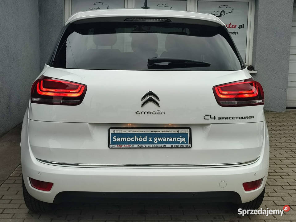Citroen C4 SpaceTourer I rej19r bezwypadkowy Rok produkcji 2018 Zgierz