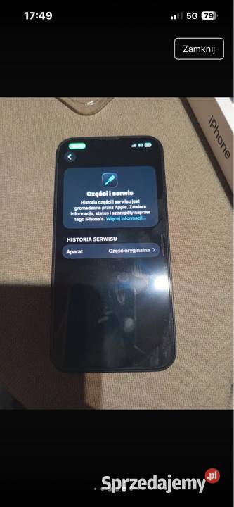 Iphon 13 4 GB RAM i 128 GB pamięci czytać opis Jędrzejów