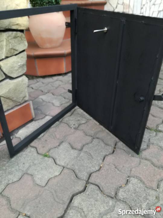 Drzwiczki wędzarnia palenisko Grillowanie Góra