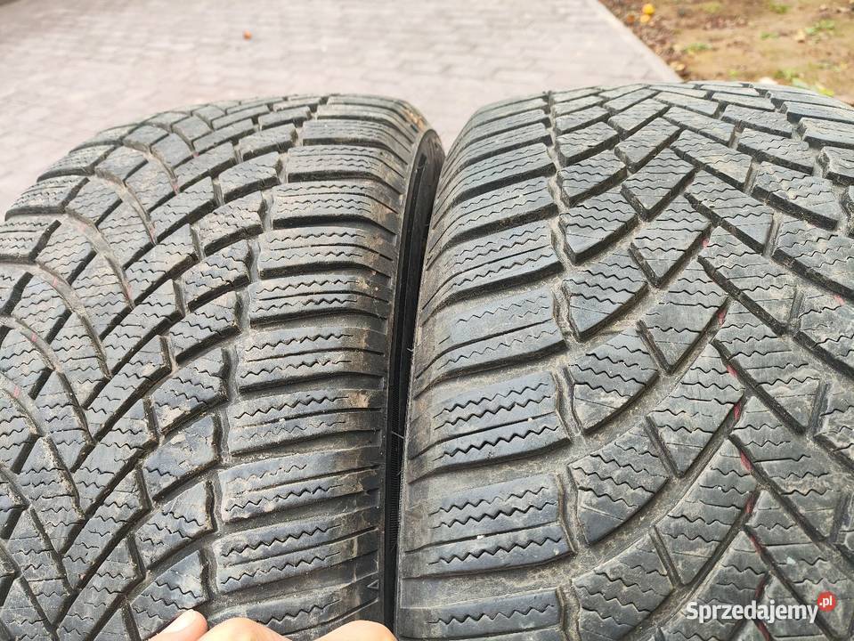 2 opony zimowe Bridgestone 22555 r17 bieżnik 6mm Piłatka