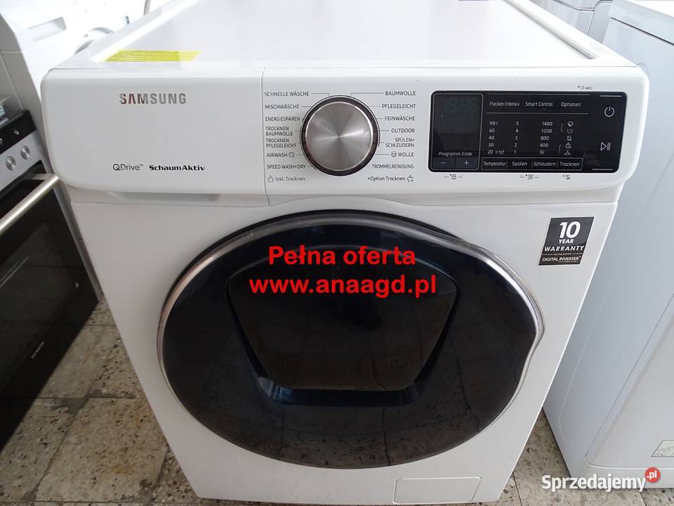 Pralkosuszarka SAMSUND Add Wash WD81N642OOW 85 zachodniopomorskie Goleniów sprzedam