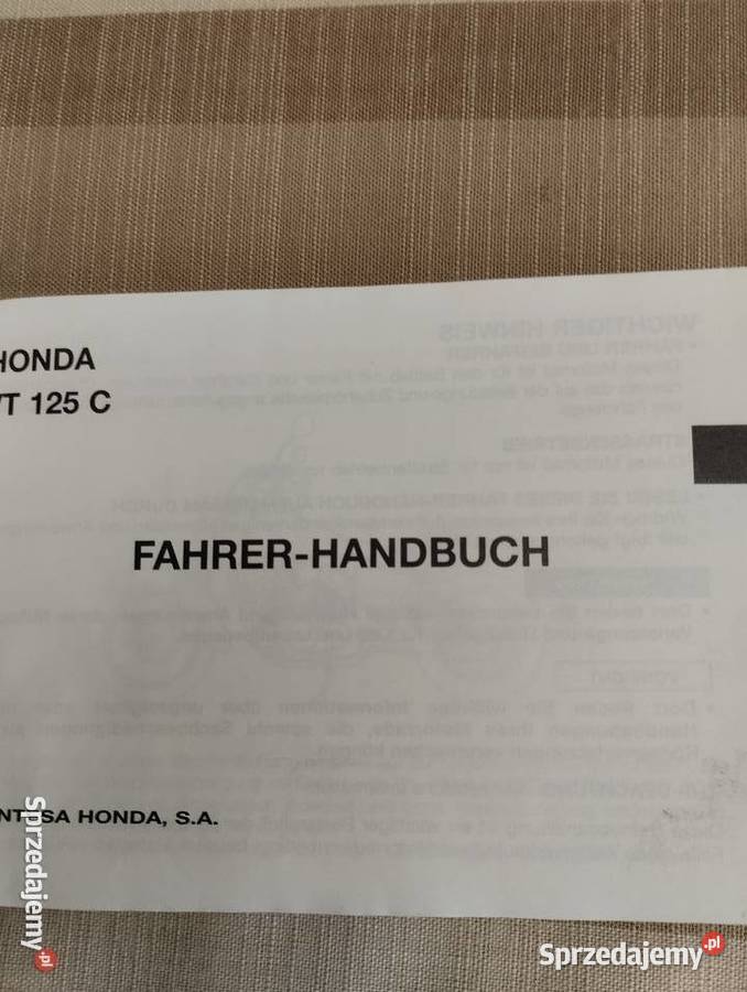 Instrukcja obsługi motocykle Ostrowiec Świętokrzyski