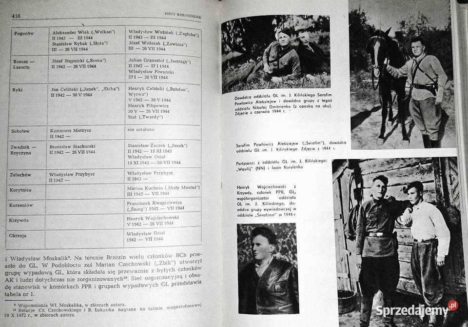 Warszawa Prawa Podmiejska 1942 1944 Z walk PPR Chełm sprzedam