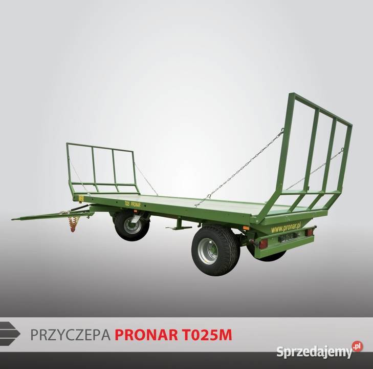 Przyczepa do bel T025M belówka T026 platforma Mława