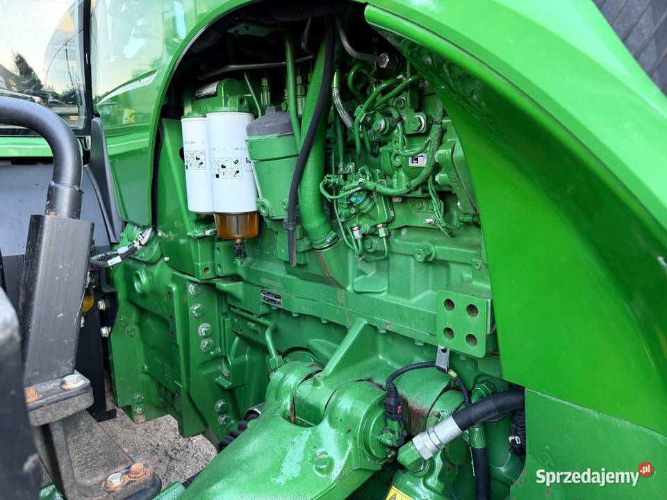 Ciągnik rolniczy John Deere 8370R skrzynia Nowa Ruda