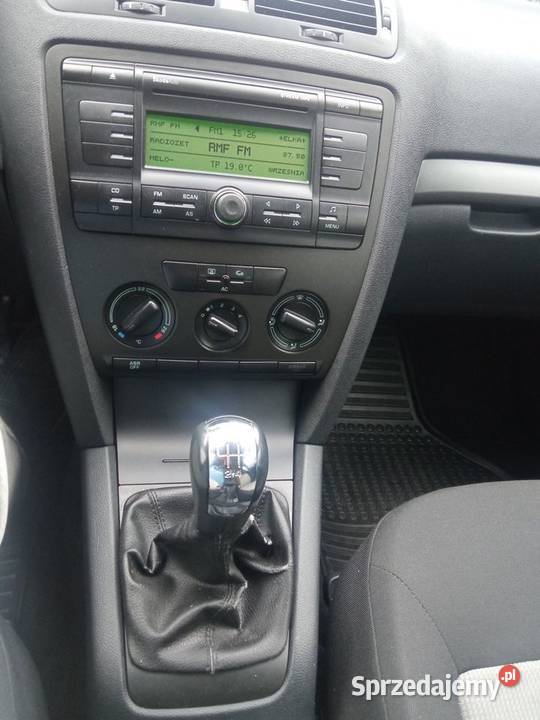 Skoda Octavia II 2007 16 benzyna salonowy elektryczne lusterka Jarocin