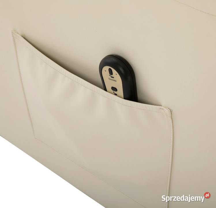 Fotel podnoszony z masażem seniorów