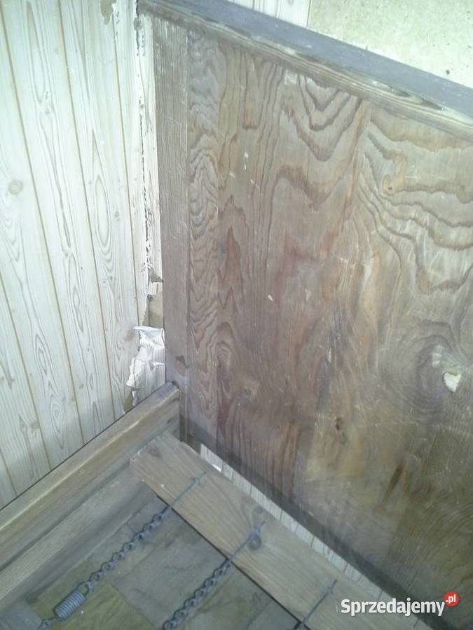 Stare drewniane stylowe łóżko Łóżka, wersalki i sofy mazowieckie Warszawa