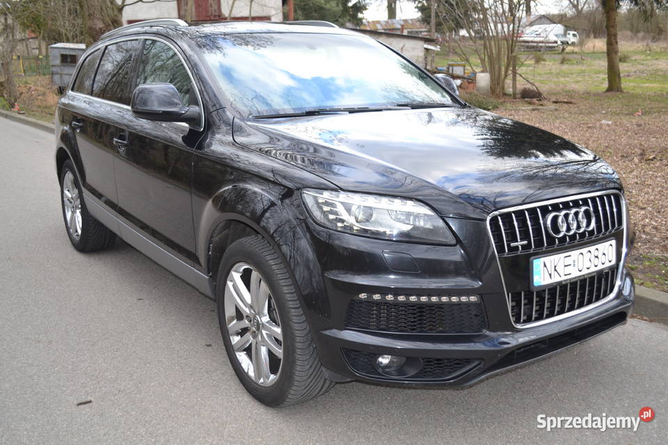 Audi Q7 30TDi 2007r LED Navi kamera prywatnie komputer pokładowy Kętrzyn sprzedam