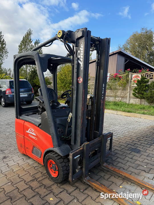 wózek widłowy elektryczny LINDE E12 TRIPLEX 46m Działoszyn