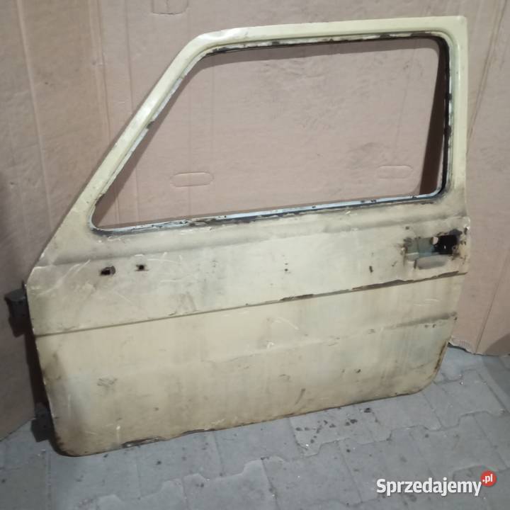 Drzwi fiat 126p maluch mały fiat Rok produkcji 1986 Legnica