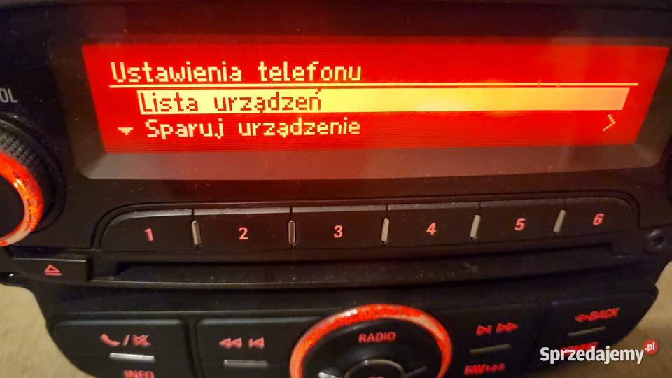Radio Opel Adam 13435161 Radioodtwarzacze Mysłowice sprzedam