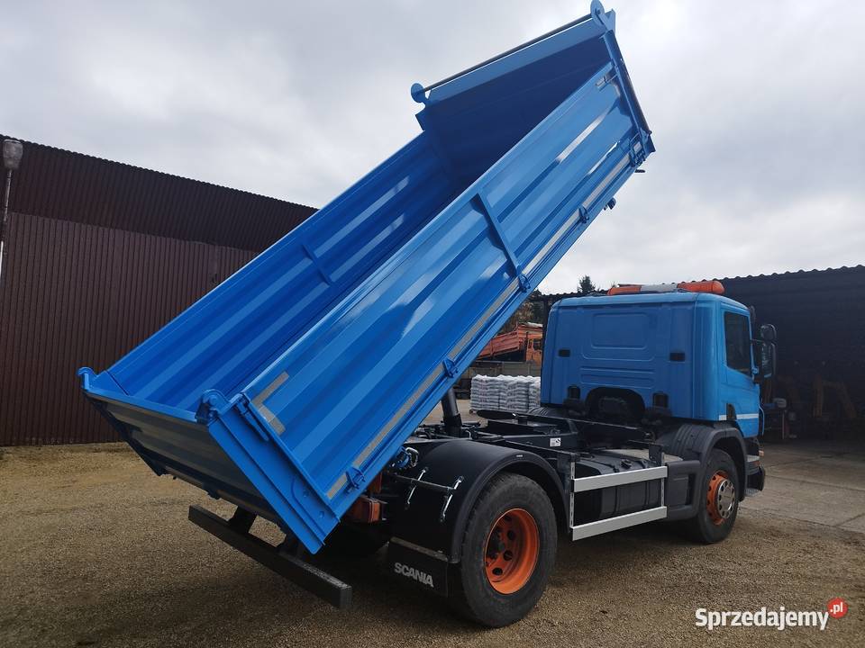 SCANIA P230 Nowa Wywrotka Resor śląskie Częstochowa